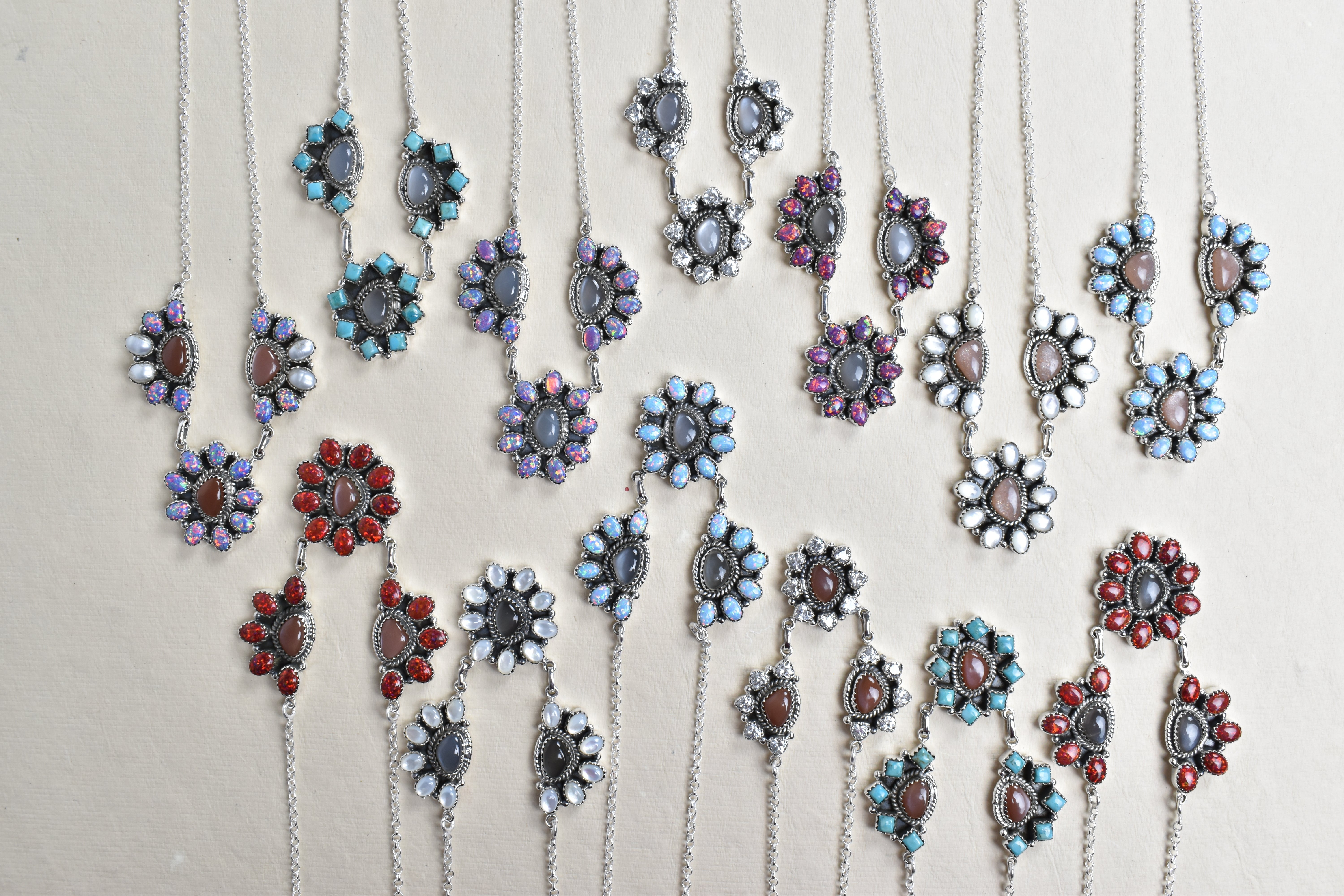 Everything Leads To You Blossom Necklace-Squash Blossom Necklaces-Krush Kandy, Women's Online Fashion Boutique Located in Phoenix, Arizona (Scottsdale Area)