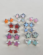 Shine Single Stone Star Stud Earring-Stud Earrings-Krush Kandy, Women's Online Fashion Boutique Located in Phoenix, Arizona (Scottsdale Area)