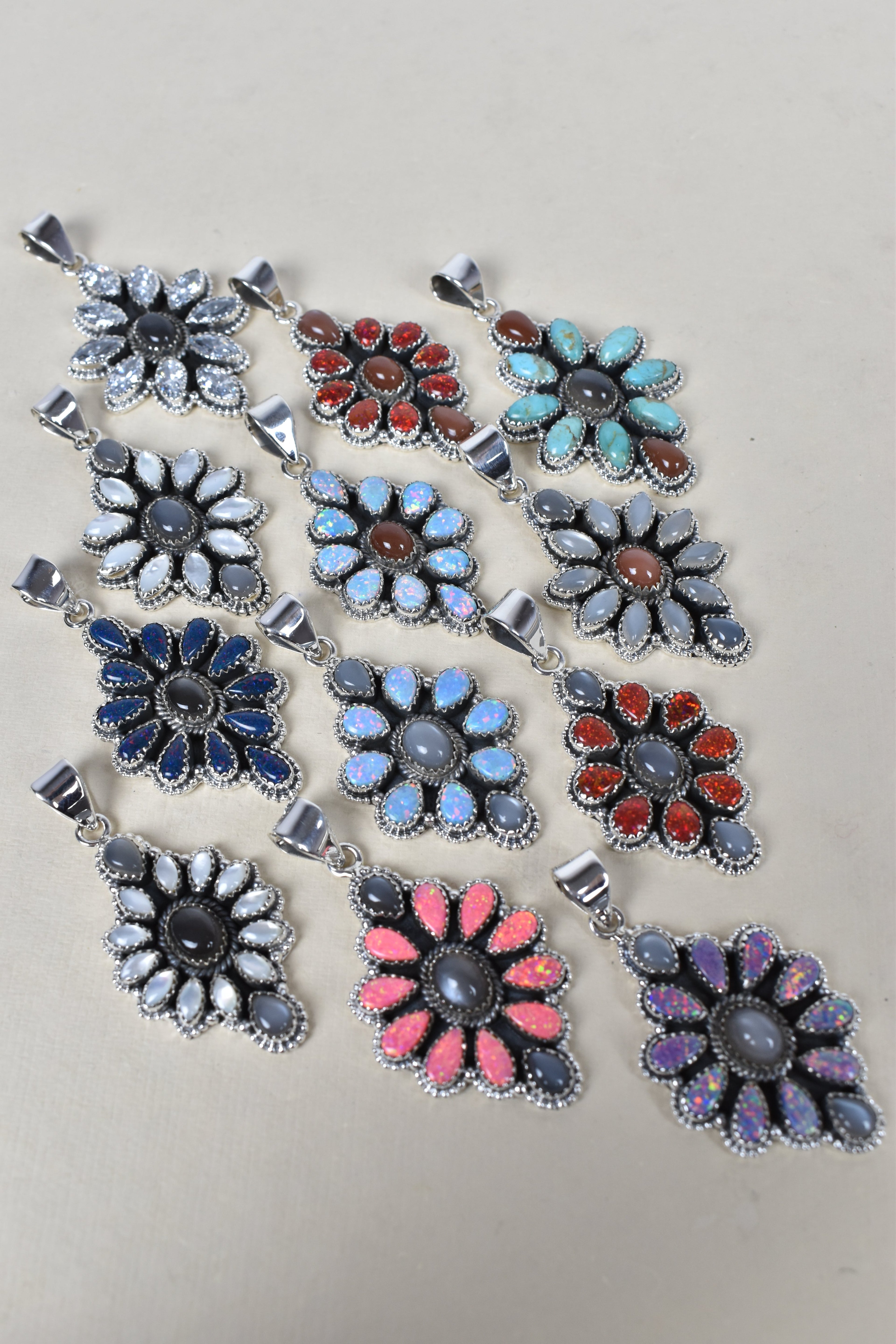 Daisy Does It Sterling Silver Pendant-Pendant Necklaces-Krush Kandy, Women's Online Fashion Boutique Located in Phoenix, Arizona (Scottsdale Area)