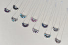 Paw Pad CZ & Stone Necklace-Pendant Necklaces-Krush Kandy, Women's Online Fashion Boutique Located in Phoenix, Arizona (Scottsdale Area)