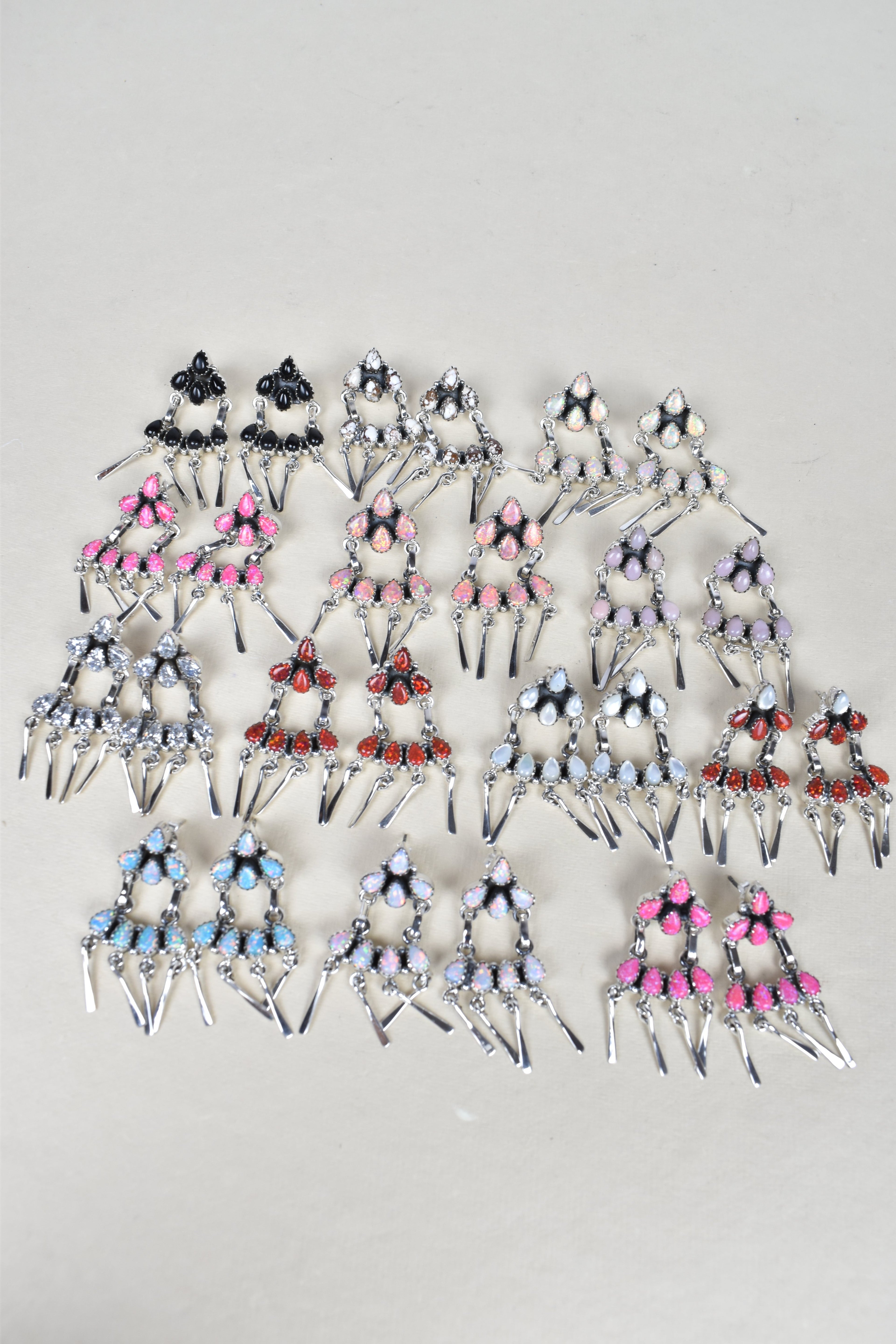 Tickle Me Pretty Sterling Silver Earrings-Drop Earrings-Krush Kandy, Women's Online Fashion Boutique Located in Phoenix, Arizona (Scottsdale Area)
