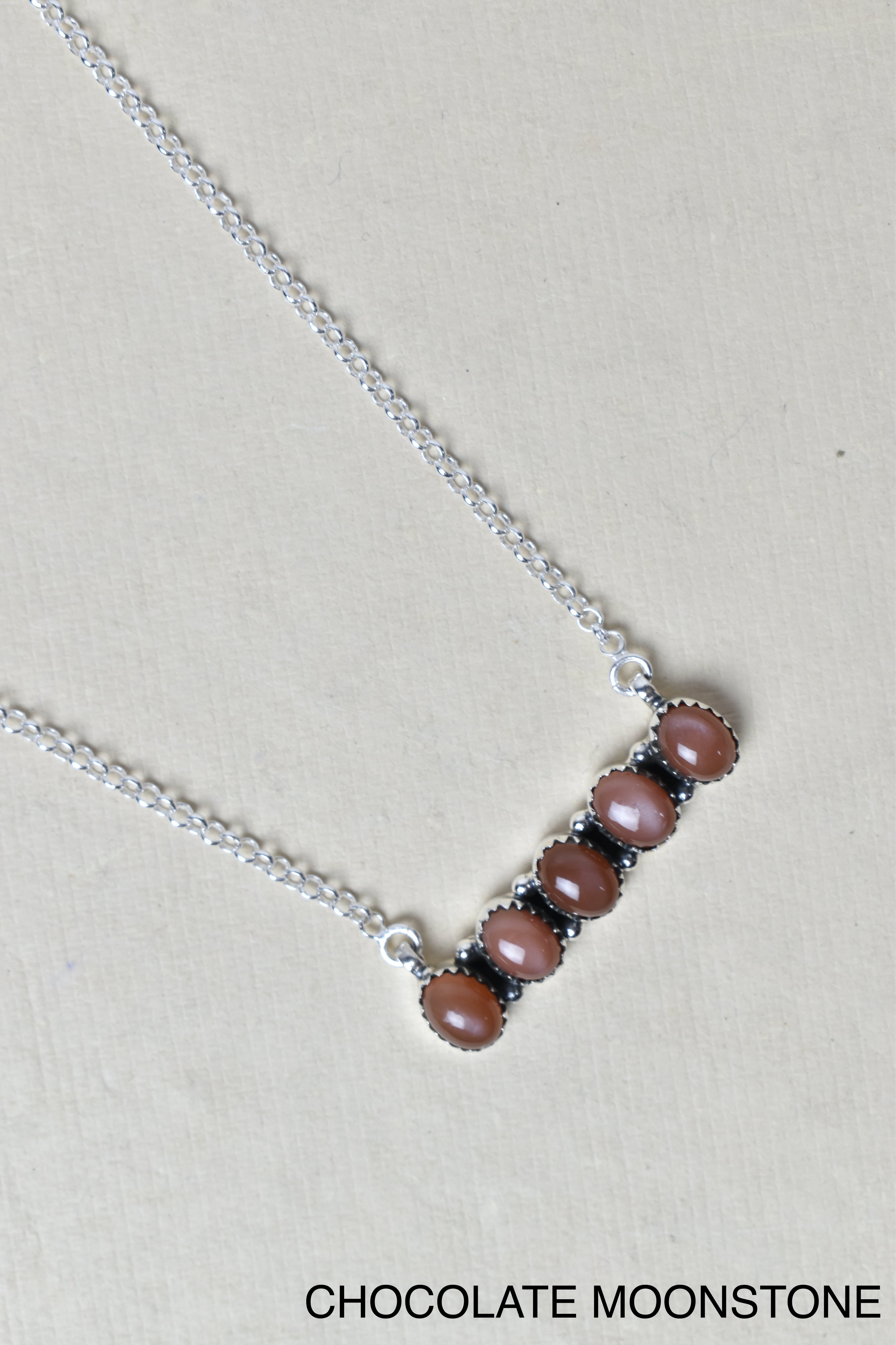 Quintabulous Sterling Silver Necklace-Bar Necklaces-Krush Kandy, Women's Online Fashion Boutique Located in Phoenix, Arizona (Scottsdale Area)