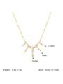 To The Point Crystal Necklace-Necklaces-Krush Kandy, Women's Online Fashion Boutique Located in Phoenix, Arizona (Scottsdale Area)