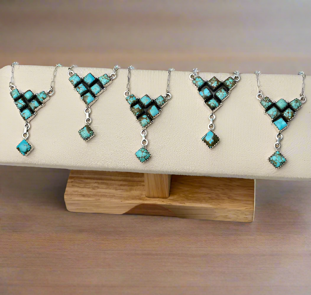 Lead The Way Mine 8 Cluster Necklace-Necklaces-Krush Kandy, Women's Online Fashion Boutique Located in Phoenix, Arizona (Scottsdale Area)