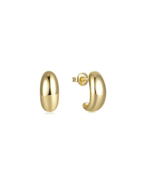 Sterling Geometric Minimalist Stud Earrings-Earrings-Krush Kandy, Women's Online Fashion Boutique Located in Phoenix, Arizona (Scottsdale Area)