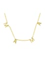 Mama Minimalist Necklace-Necklaces-Krush Kandy, Women's Online Fashion Boutique Located in Phoenix, Arizona (Scottsdale Area)