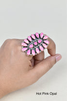 Stellar Sterling Silver Cluster Brooch Ring-Cluster Rings-Krush Kandy, Women's Online Fashion Boutique Located in Phoenix, Arizona (Scottsdale Area)
