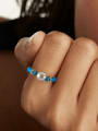 Natural Stone Vintage Bead Ring-Rings-Krush Kandy, Women's Online Fashion Boutique Located in Phoenix, Arizona (Scottsdale Area)