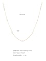 Imitation Pearl Round Beads Minimalist Necklace-Necklaces-Krush Kandy, Women's Online Fashion Boutique Located in Phoenix, Arizona (Scottsdale Area)