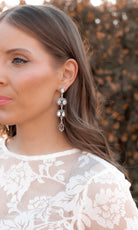 The Annaleigh Stone Drop Earrings-Drop Earrings-Krush Kandy, Women's Online Fashion Boutique Located in Phoenix, Arizona (Scottsdale Area)