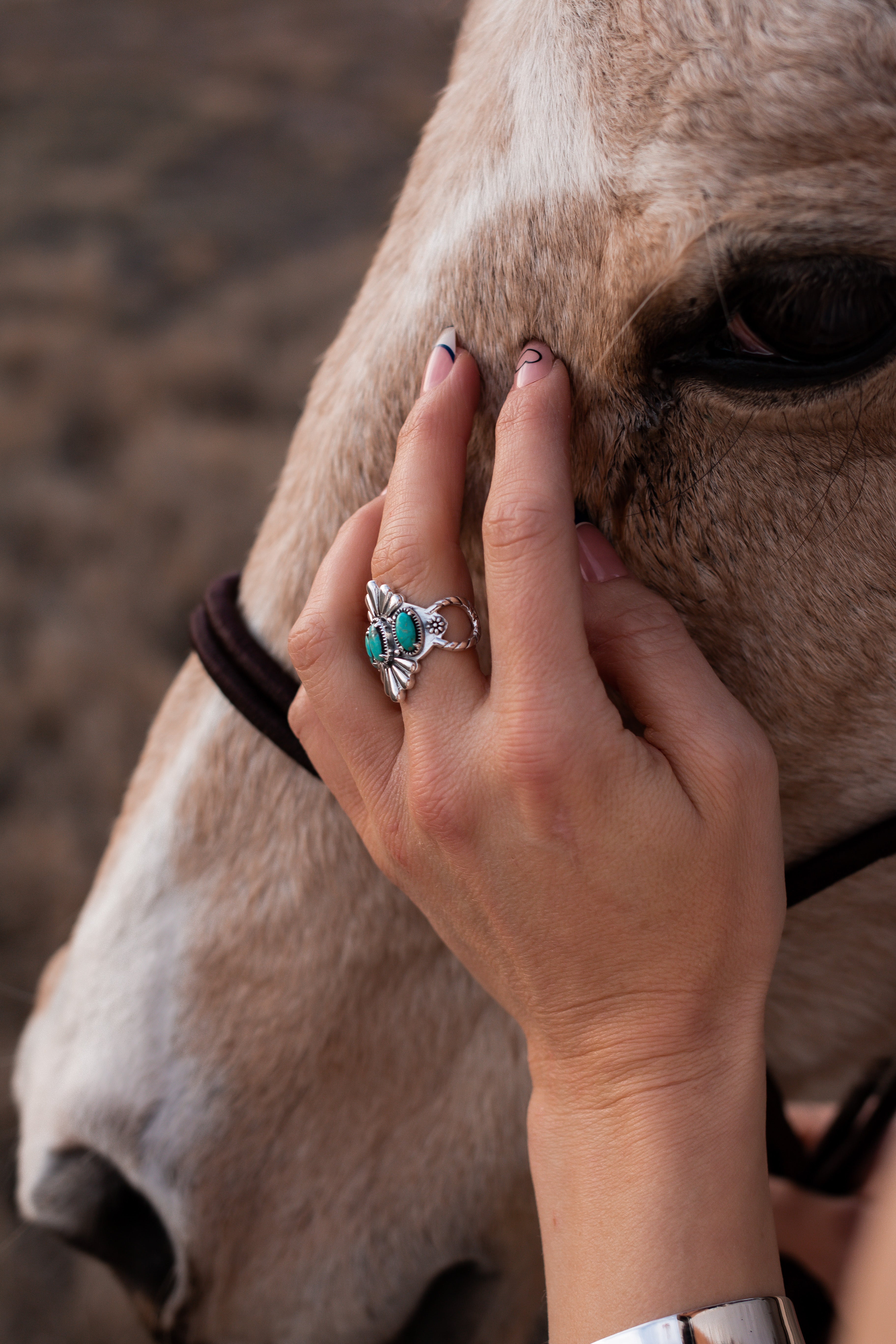 Free As The Wind Triple Stone Ring-Statement Rings-Krush Kandy, Women's Online Fashion Boutique Located in Phoenix, Arizona (Scottsdale Area)