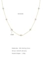 Cubic Zirconia Star Minimalist Necklace-Necklaces-Krush Kandy, Women's Online Fashion Boutique Located in Phoenix, Arizona (Scottsdale Area)