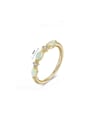 Dainty Opal & Crystal Ring-Earrings-Krush Kandy, Women's Online Fashion Boutique Located in Phoenix, Arizona (Scottsdale Area)
