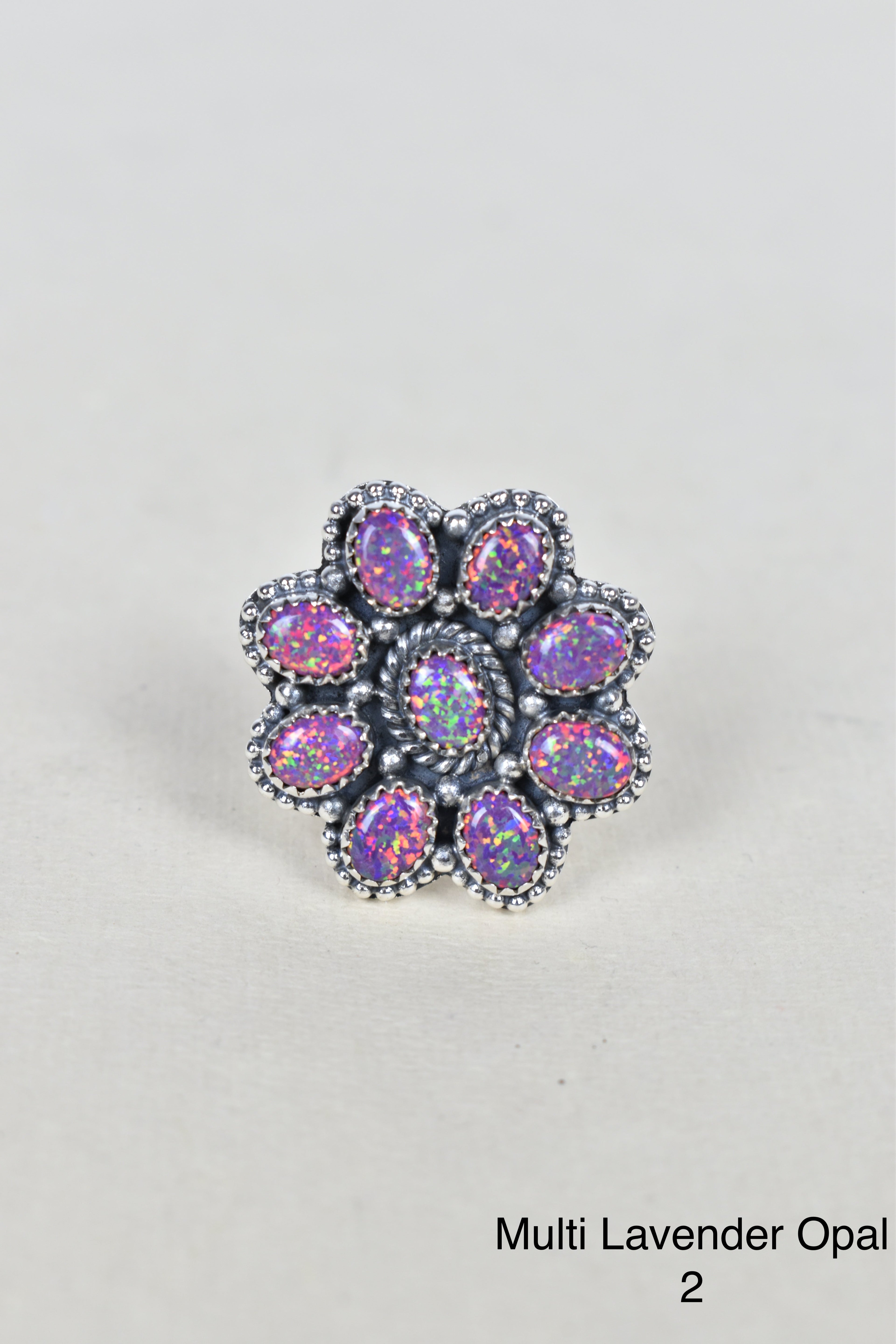 Cat O' Nine Jewels Ring-Cluster Rings-Krush Kandy, Women's Online Fashion Boutique Located in Phoenix, Arizona (Scottsdale Area)
