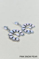 Double Luck Sterling Silver Earrings-Drop Earrings-Krush Kandy, Women's Online Fashion Boutique Located in Phoenix, Arizona (Scottsdale Area)