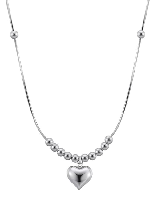 Minimalist Heart Necklace-Necklaces-Krush Kandy, Women's Online Fashion Boutique Located in Phoenix, Arizona (Scottsdale Area)