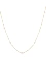 Imitation Pearl Round Beads Minimalist Necklace-Necklaces-Krush Kandy, Women's Online Fashion Boutique Located in Phoenix, Arizona (Scottsdale Area)