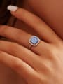 Square Luxury Band Ring-Rings-Krush Kandy, Women's Online Fashion Boutique Located in Phoenix, Arizona (Scottsdale Area)