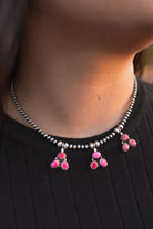 Southwest Desert Jasper Pearl Necklace-Necklaces-Krush Kandy, Women's Online Fashion Boutique Located in Phoenix, Arizona (Scottsdale Area)