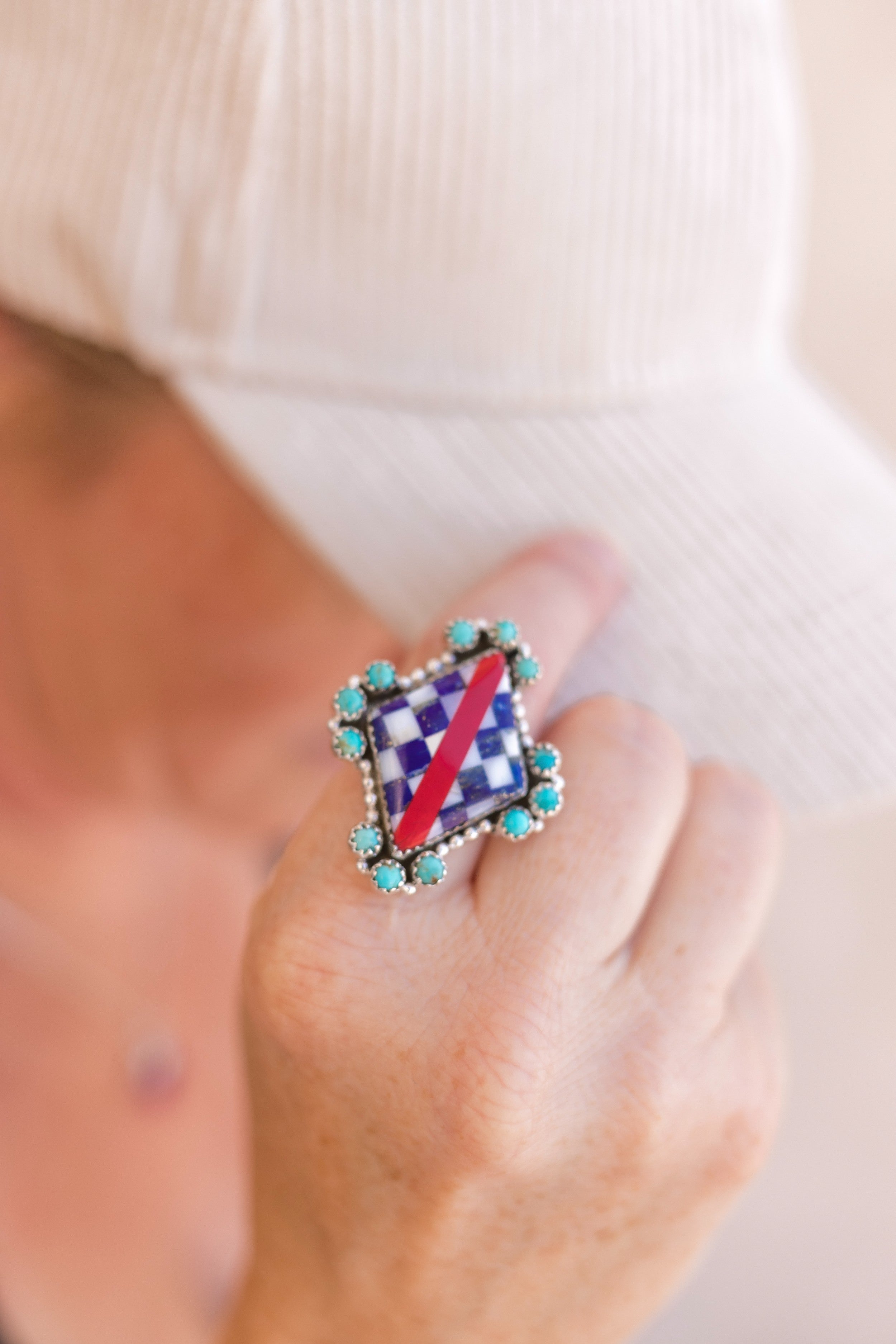 Vintage Americana Vibe Rings-Rings-Krush Kandy, Women's Online Fashion Boutique Located in Phoenix, Arizona (Scottsdale Area)