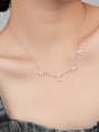 Crystal Mama Minimalist Necklace-Necklaces-Krush Kandy, Women's Online Fashion Boutique Located in Phoenix, Arizona (Scottsdale Area)