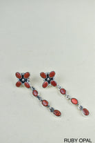 Whimsical Blossom Drop Earrings-Drop Earrings-Krush Kandy, Women's Online Fashion Boutique Located in Phoenix, Arizona (Scottsdale Area)