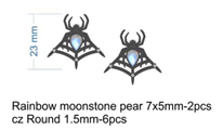 Spider Web Stud Earrings-Stud Earrings-Krush Kandy, Women's Online Fashion Boutique Located in Phoenix, Arizona (Scottsdale Area)