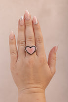 With All My Love Single Stone Heart Ring MADE TO ORDER-Statement Rings-Krush Kandy, Women's Online Fashion Boutique Located in Phoenix, Arizona (Scottsdale Area)
