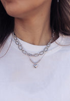 Minimalist Heart Necklace-Necklaces-Krush Kandy, Women's Online Fashion Boutique Located in Phoenix, Arizona (Scottsdale Area)