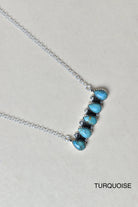 Quintabulous Sterling Silver Necklace-Bar Necklaces-Krush Kandy, Women's Online Fashion Boutique Located in Phoenix, Arizona (Scottsdale Area)