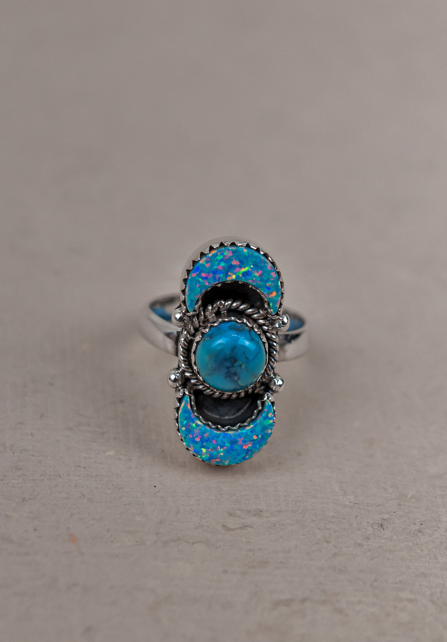 Lunar Crescent Sterling Silver Ring-Crawler Rings-Krush Kandy, Women's Online Fashion Boutique Located in Phoenix, Arizona (Scottsdale Area)