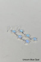 3 Star General Sterling Silver Earrings-Drop Earrings-Krush Kandy, Women's Online Fashion Boutique Located in Phoenix, Arizona (Scottsdale Area)