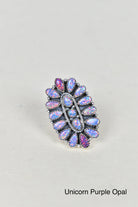 Stellar Sterling Silver Cluster Brooch Ring-Cluster Rings-Krush Kandy, Women's Online Fashion Boutique Located in Phoenix, Arizona (Scottsdale Area)