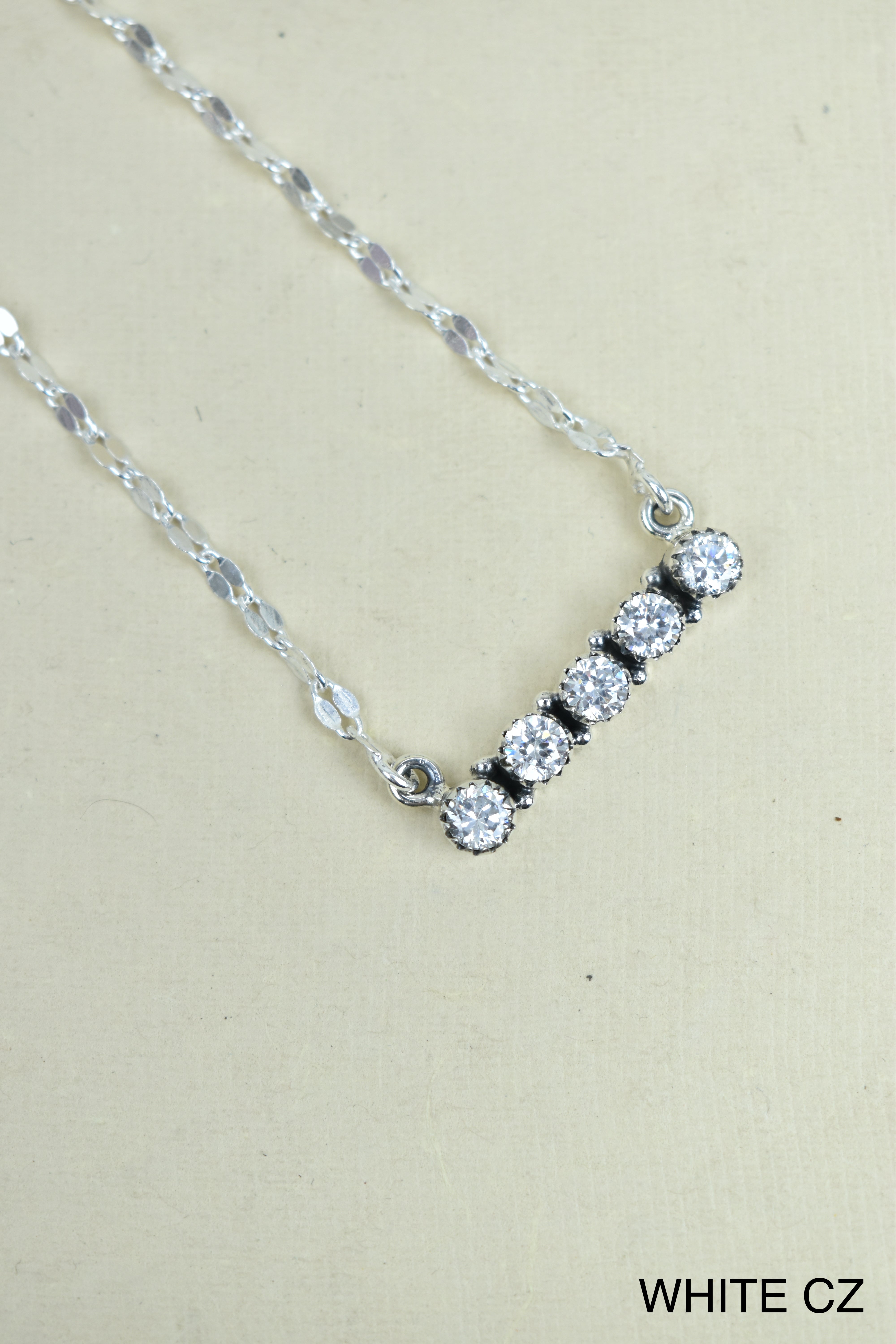 Radiant Quintessence Sterling Silver Necklace-Chain Necklaces-Krush Kandy, Women's Online Fashion Boutique Located in Phoenix, Arizona (Scottsdale Area)