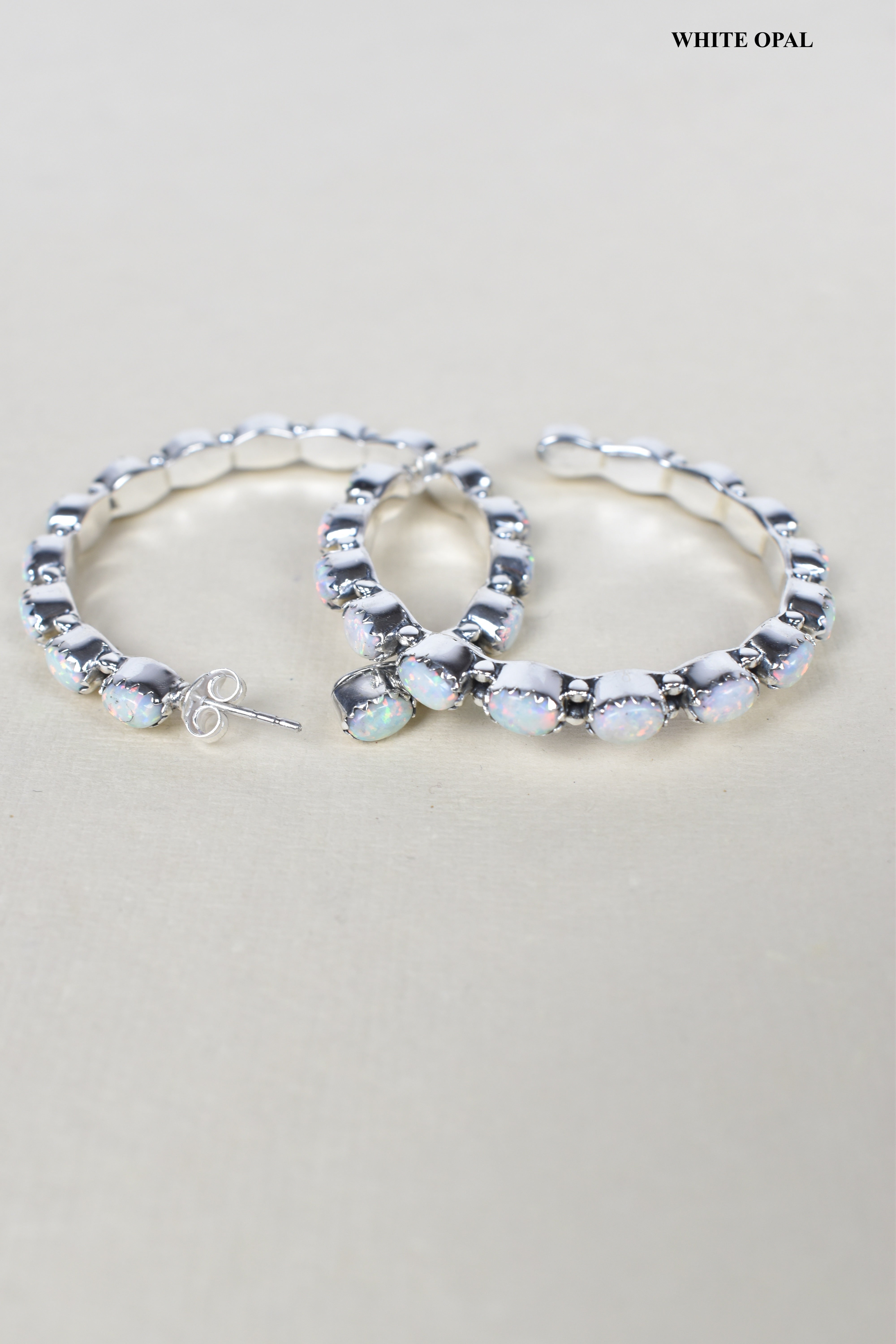 Tiffany Sterling Silver Hoop Earrings | PREORDER NOW OPEN-Hoop Earrings-Krush Kandy, Women's Online Fashion Boutique Located in Phoenix, Arizona (Scottsdale Area)
