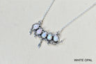 Electra Sterling Silver Necklace-Bar Necklaces-Krush Kandy, Women's Online Fashion Boutique Located in Phoenix, Arizona (Scottsdale Area)