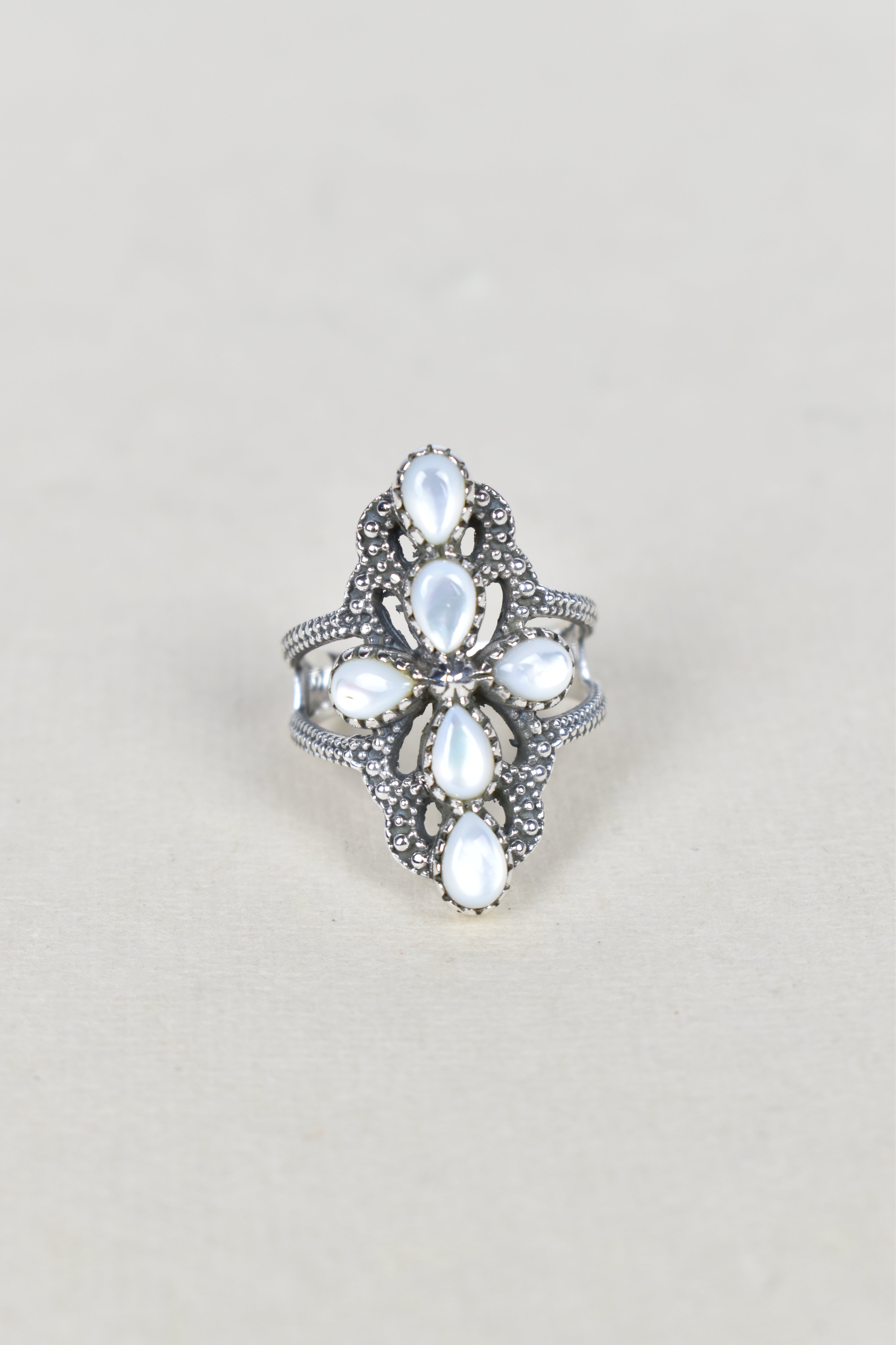 Victoria Sterling Silver Stone Crawler Ring-Crawler Rings-Krush Kandy, Women's Online Fashion Boutique Located in Phoenix, Arizona (Scottsdale Area)