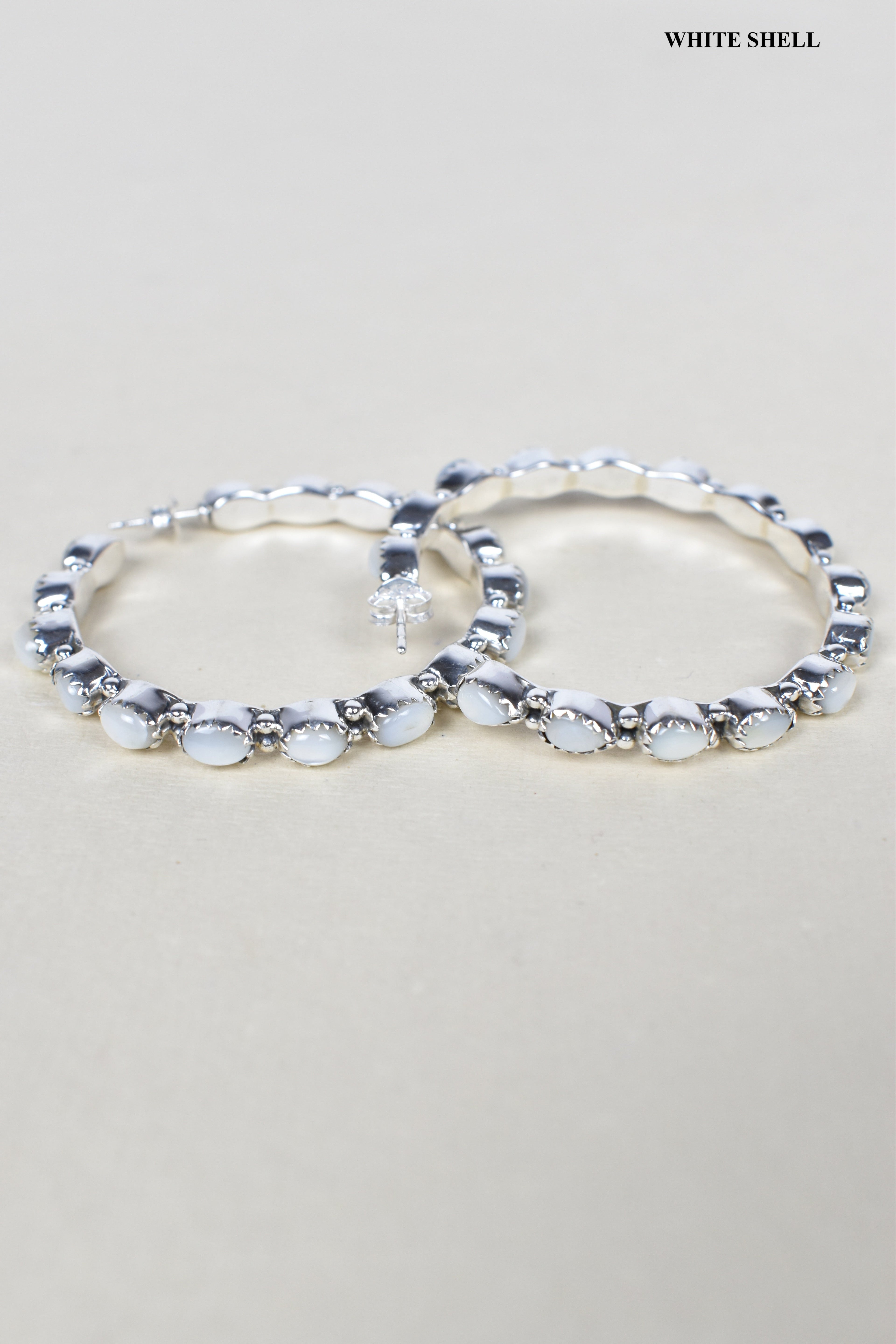 Tiffany Sterling Silver Hoop Earrings | PREORDER NOW OPEN-Hoop Earrings-Krush Kandy, Women's Online Fashion Boutique Located in Phoenix, Arizona (Scottsdale Area)