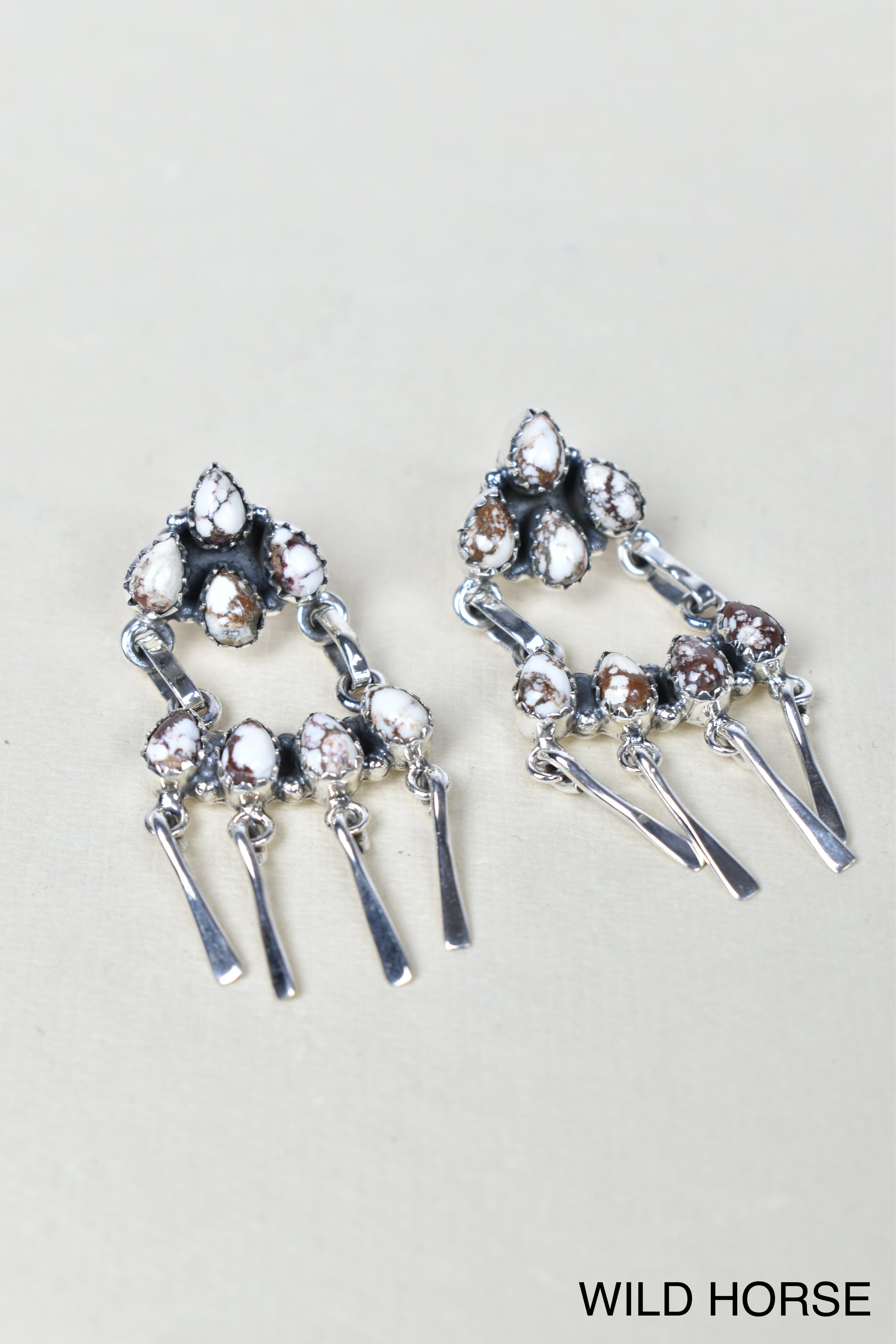 Tickle Me Pretty Sterling Silver Earrings-Drop Earrings-Krush Kandy, Women's Online Fashion Boutique Located in Phoenix, Arizona (Scottsdale Area)