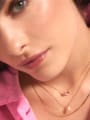 Cubic Zirconia Geometric Necklace-Necklaces-Krush Kandy, Women's Online Fashion Boutique Located in Phoenix, Arizona (Scottsdale Area)