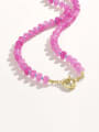 Pink Dreams Minimalist Beaded Necklace-Necklaces-Krush Kandy, Women's Online Fashion Boutique Located in Phoenix, Arizona (Scottsdale Area)