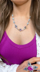 Beautiful Opal Pendant Necklace-Pendant Necklaces-Krush Kandy, Women's Online Fashion Boutique Located in Phoenix, Arizona (Scottsdale Area)