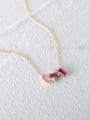 Cubic Zirconia Geometric Necklace-Necklaces-Krush Kandy, Women's Online Fashion Boutique Located in Phoenix, Arizona (Scottsdale Area)