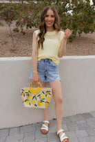 Kancan High-Rise Comfort Waistband Mom Shorts-shorts-Krush Kandy, Women's Online Fashion Boutique Located in Phoenix, Arizona (Scottsdale Area)
